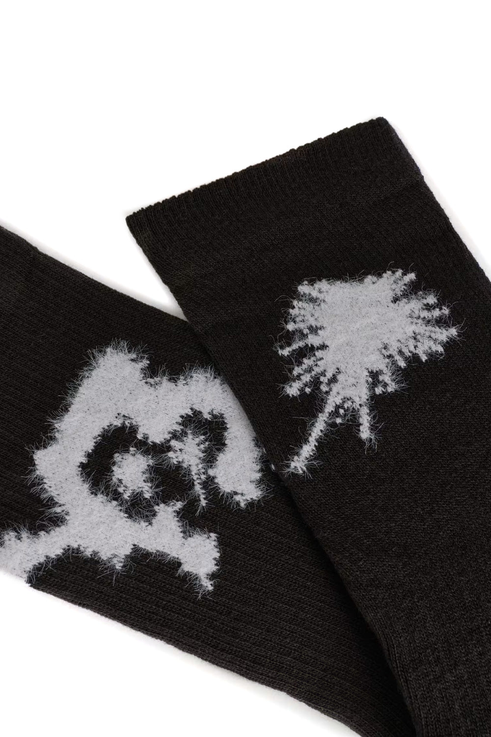 Adidas Y-3 X Chito Graphic Crew Socks Black