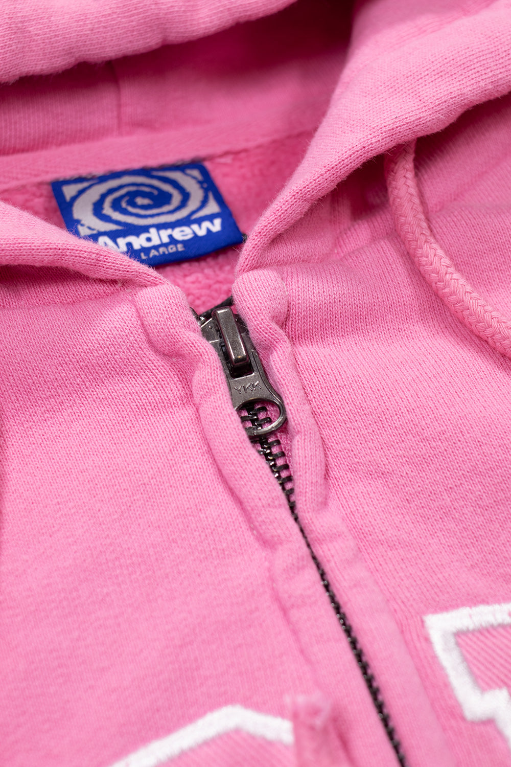 Andrew Miami Arch Zip Hoodie Pink - BONKERS