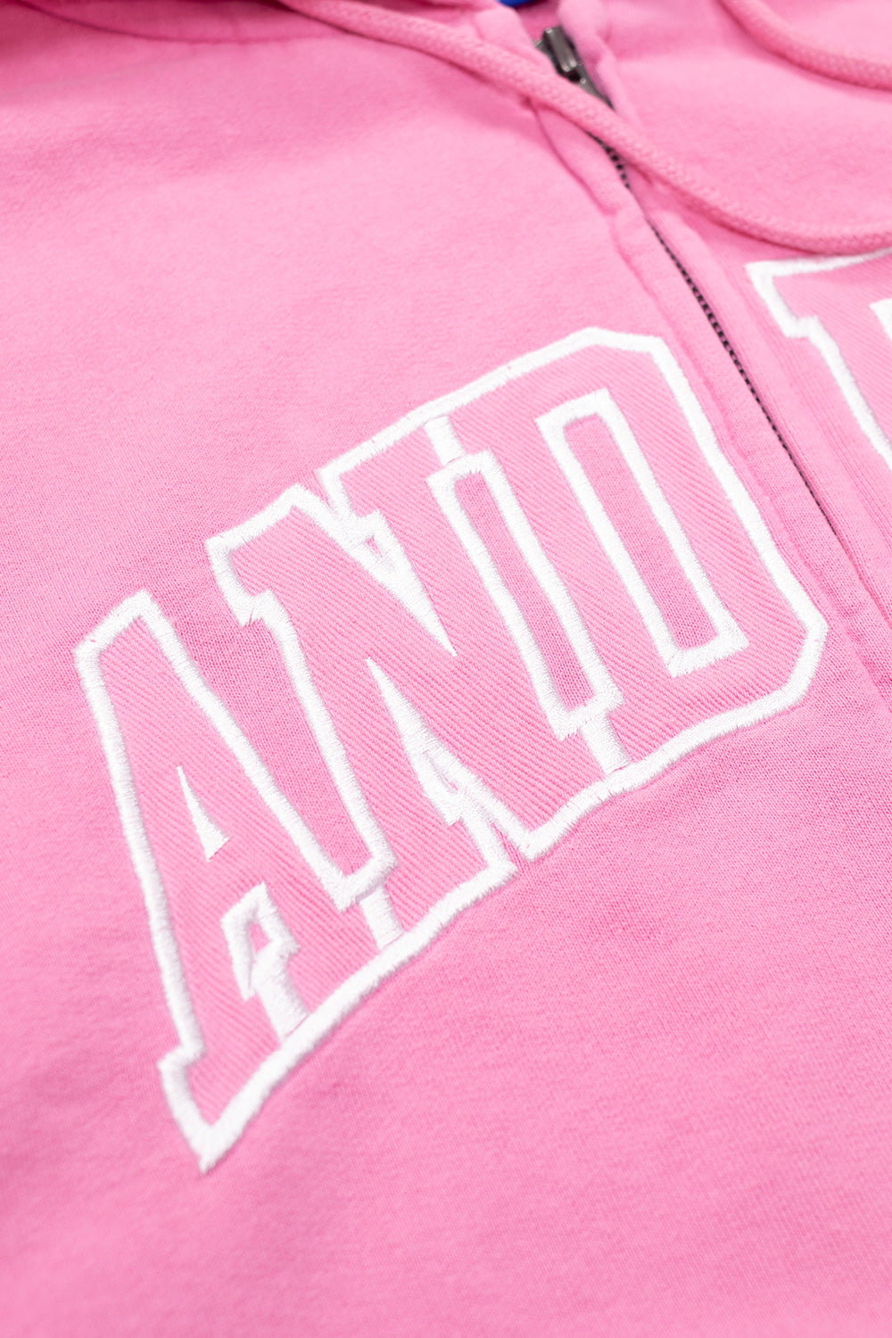 Andrew Miami Arch Zip Hoodie Pink - BONKERS