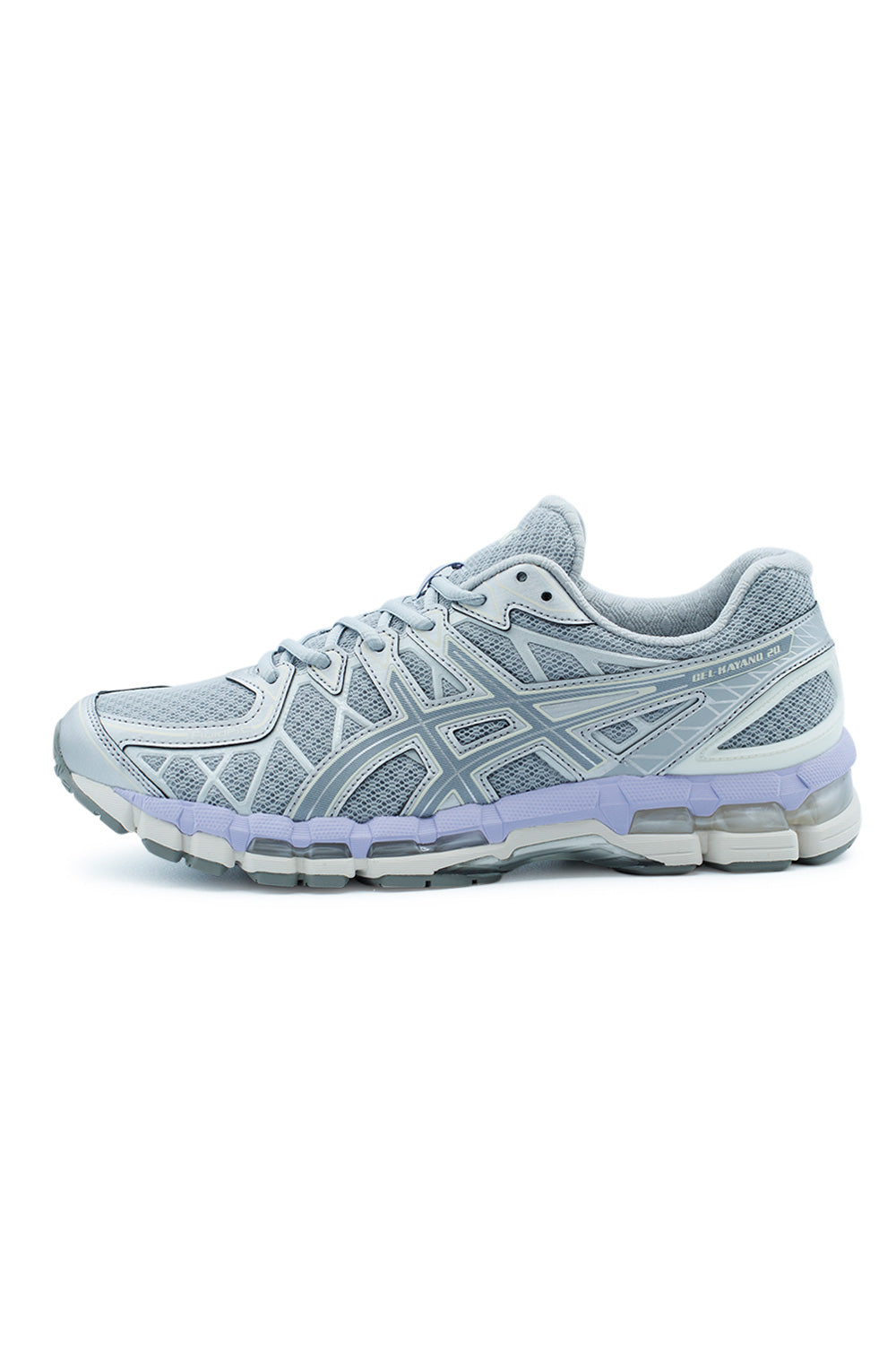 ASICS Gel-Kayano 20 sneaker inspired by long-distance running innovation, featuring dual-density GEL technology and advanced midfoot stability architecture