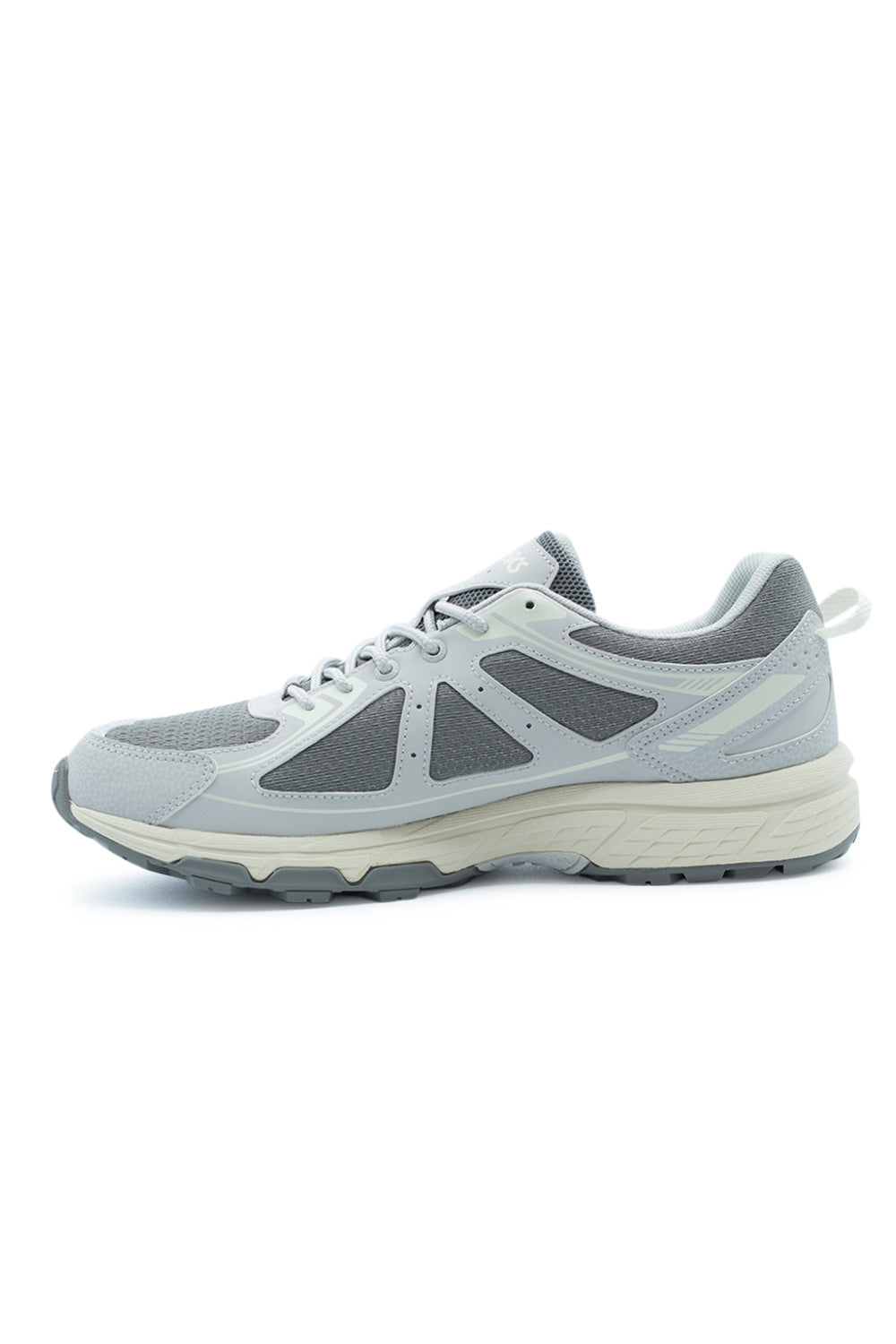 Stylischer Trailrunning-Schuh: Asics GEL-Venture 6 Clay Grey mit sportlicher Silhouette und funktionalem Design.