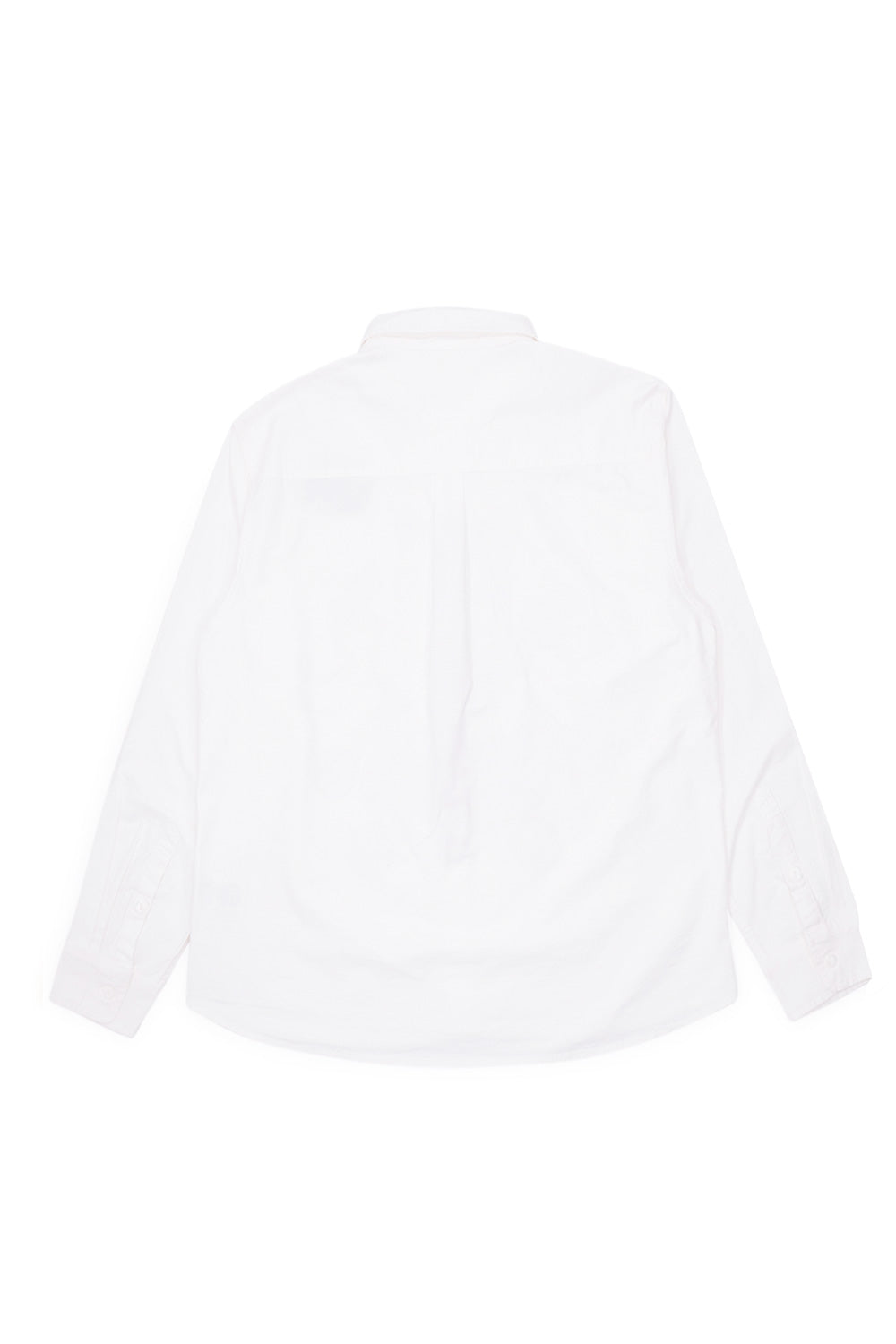 Unisex Brain Dead Gaspar Heart Oxford Shirt White, 100% cotton button-down shirt with artistic print and relaxed contemporary silhouette.