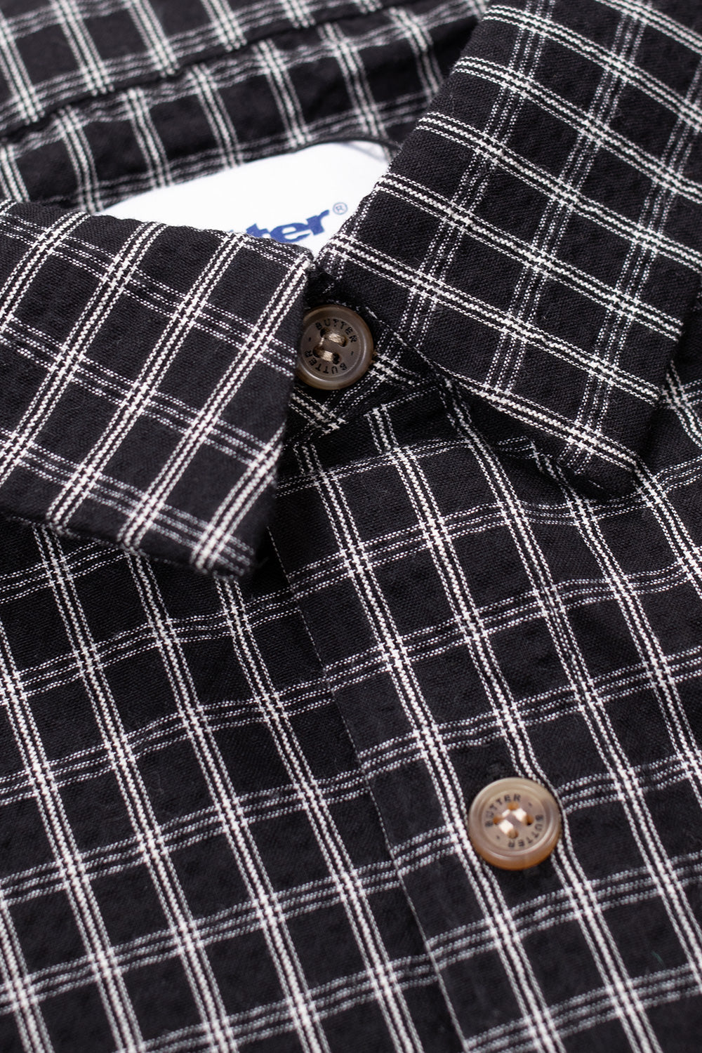 Butter Goods Trail Shirt Black - BONKERS