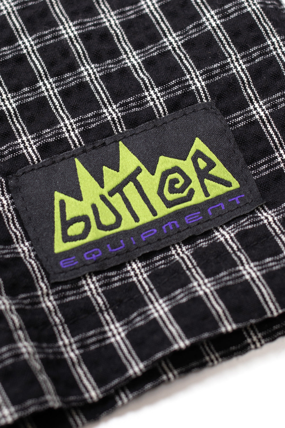 Butter Goods Trail Shirt Black - BONKERS