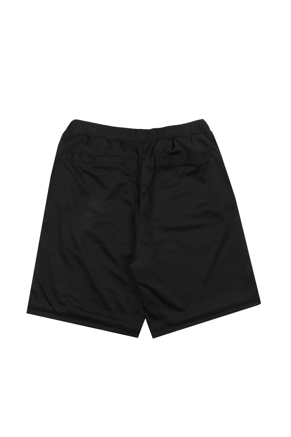 Death Rites Script Mesh Shorts in Black – Atmungsaktive und trendige Shorts für einen urbanen Look
