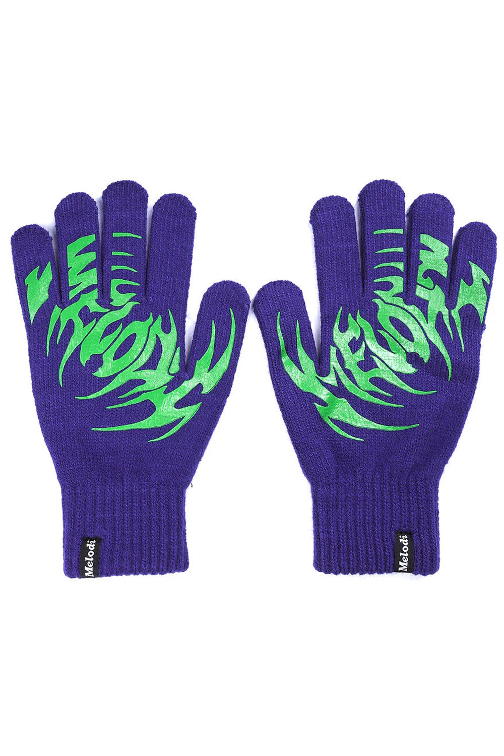 EC Melodi 3 Pack Logo Gloves Purple / Burgundy / Black - BONKERS