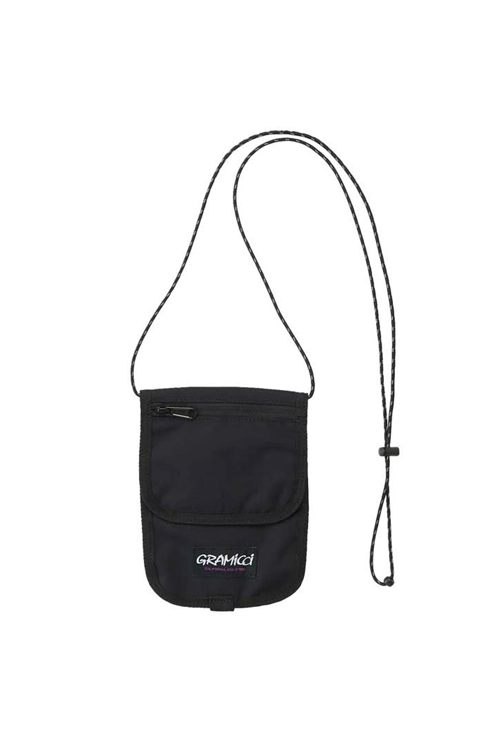 Gramicci Cordura Neck Pouch Black - BONKERS