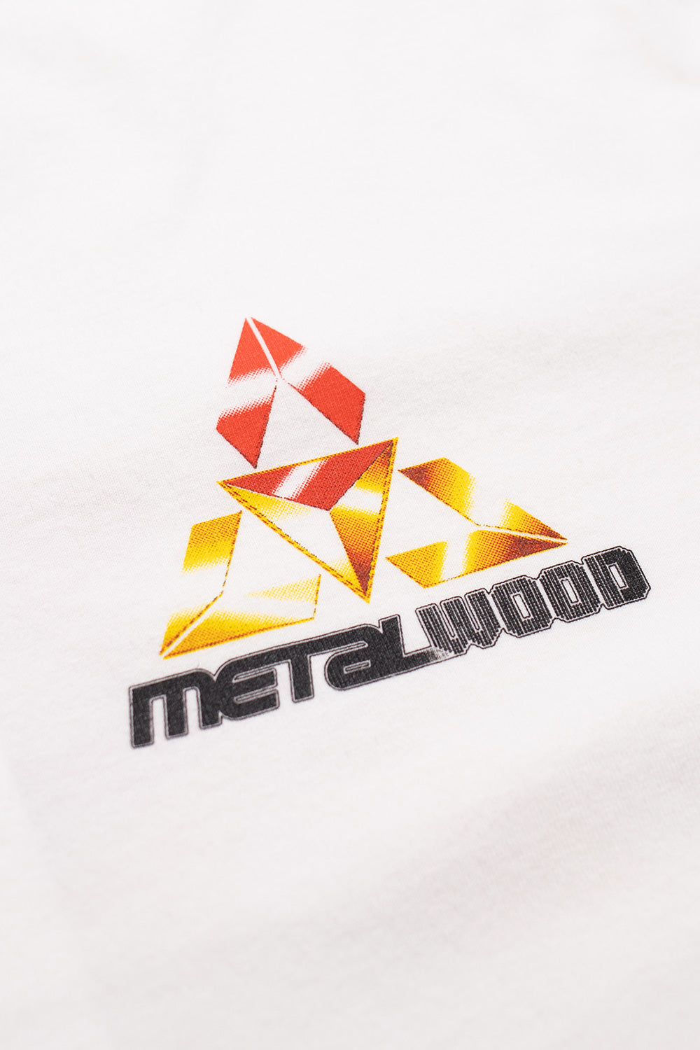 Metalwood Studio Tri-Metal T-Shirt White - BONKERS