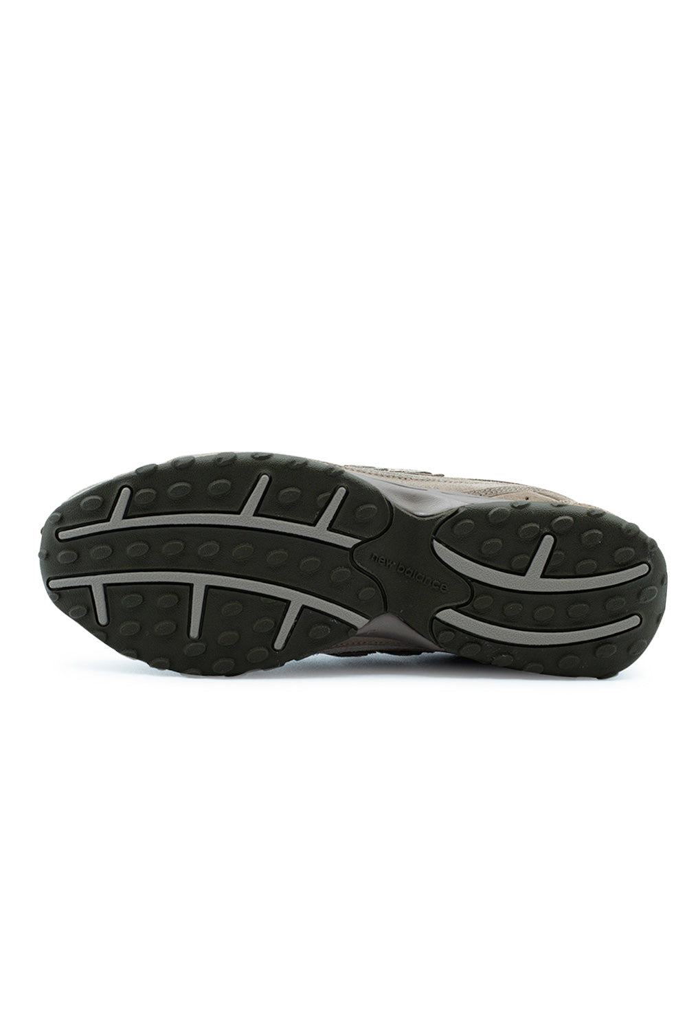 Outsole of the New Balance 204L Mushroom Arid Stone sneaker featuring a durable rubber traction pattern inspired by 2000s performance runners, delivering reliable grip, flexibility and everyday lifestyle comfort.