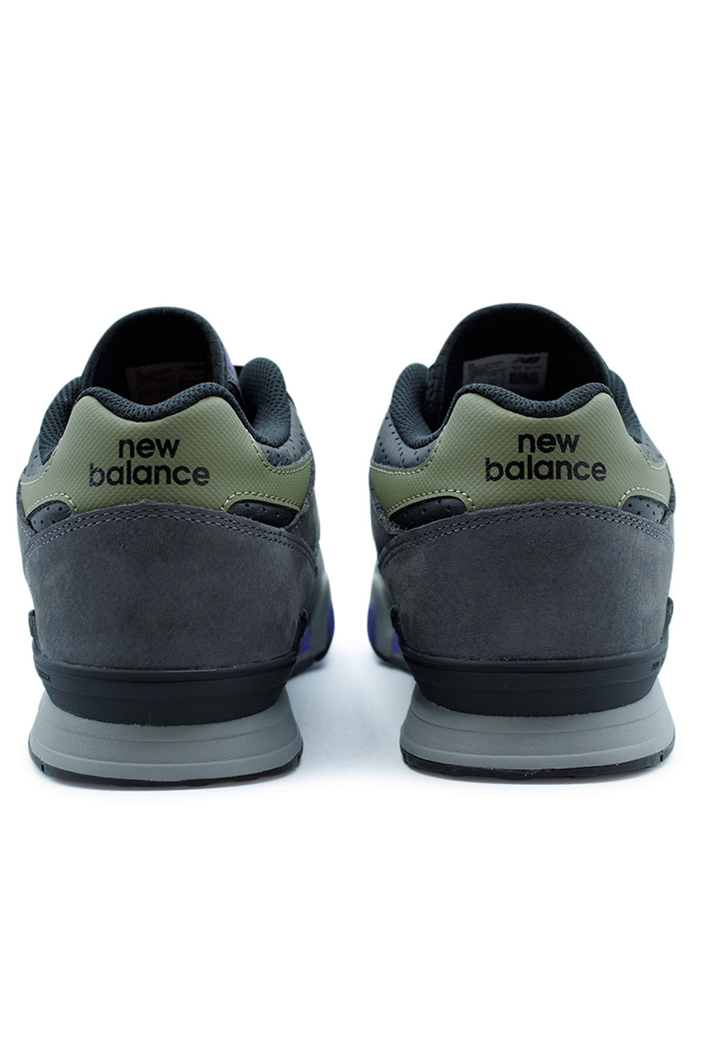 New Balance Numeric 770 Shoe Grey / Olive / Purple - BONKERS