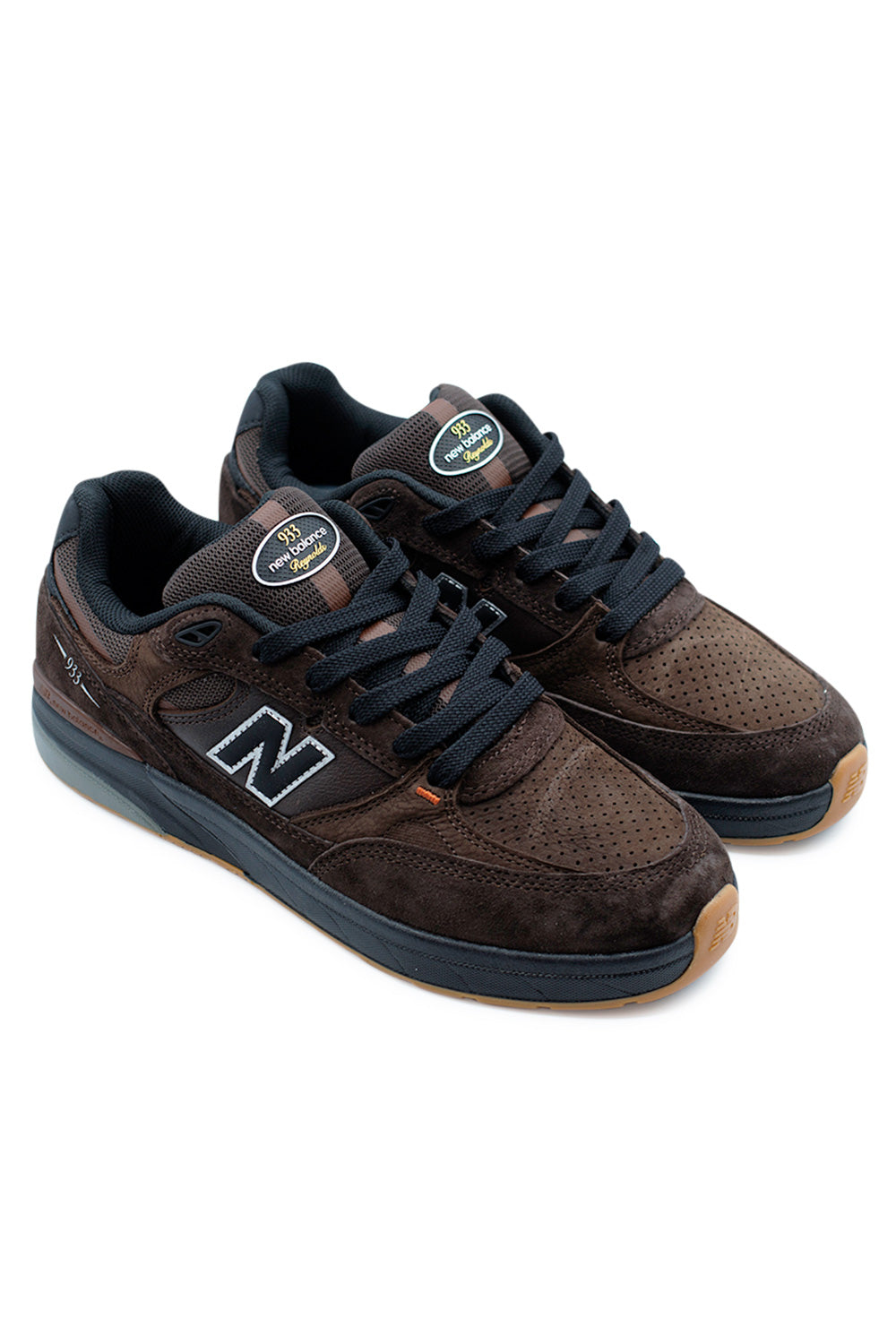 New Balance Numeric 933 Andrew Reynolds Shoe Brown / Black - BONKERS