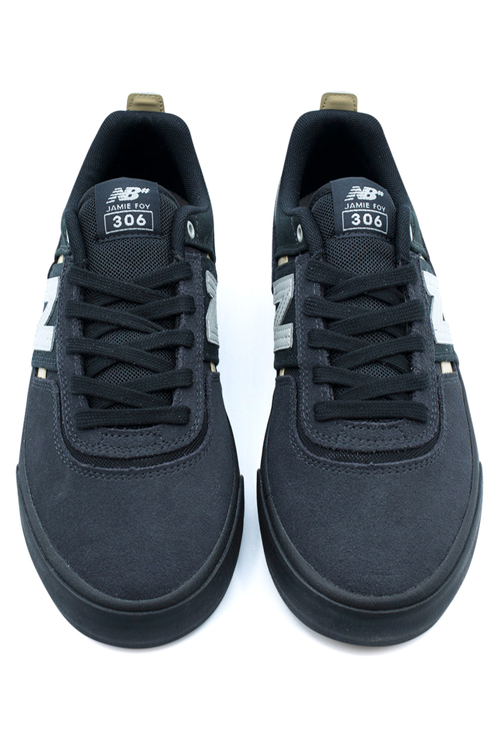 New Balance Numeric 306 Jamie Foy Black – Strapazierfähiger Pro-Skate-Sneaker mit verstärkten Nähten und griffiger Gummisohle für optimale Performance.