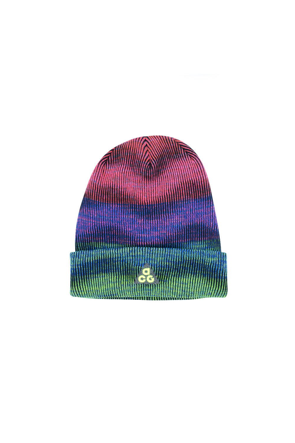 Nike ACG Peak Beanie Rainbow – Bunte Nike ACG Beanie mit Rainbow-Design für stilvolle Outdoor-Abenteuer und optimalen Wetterschutz.