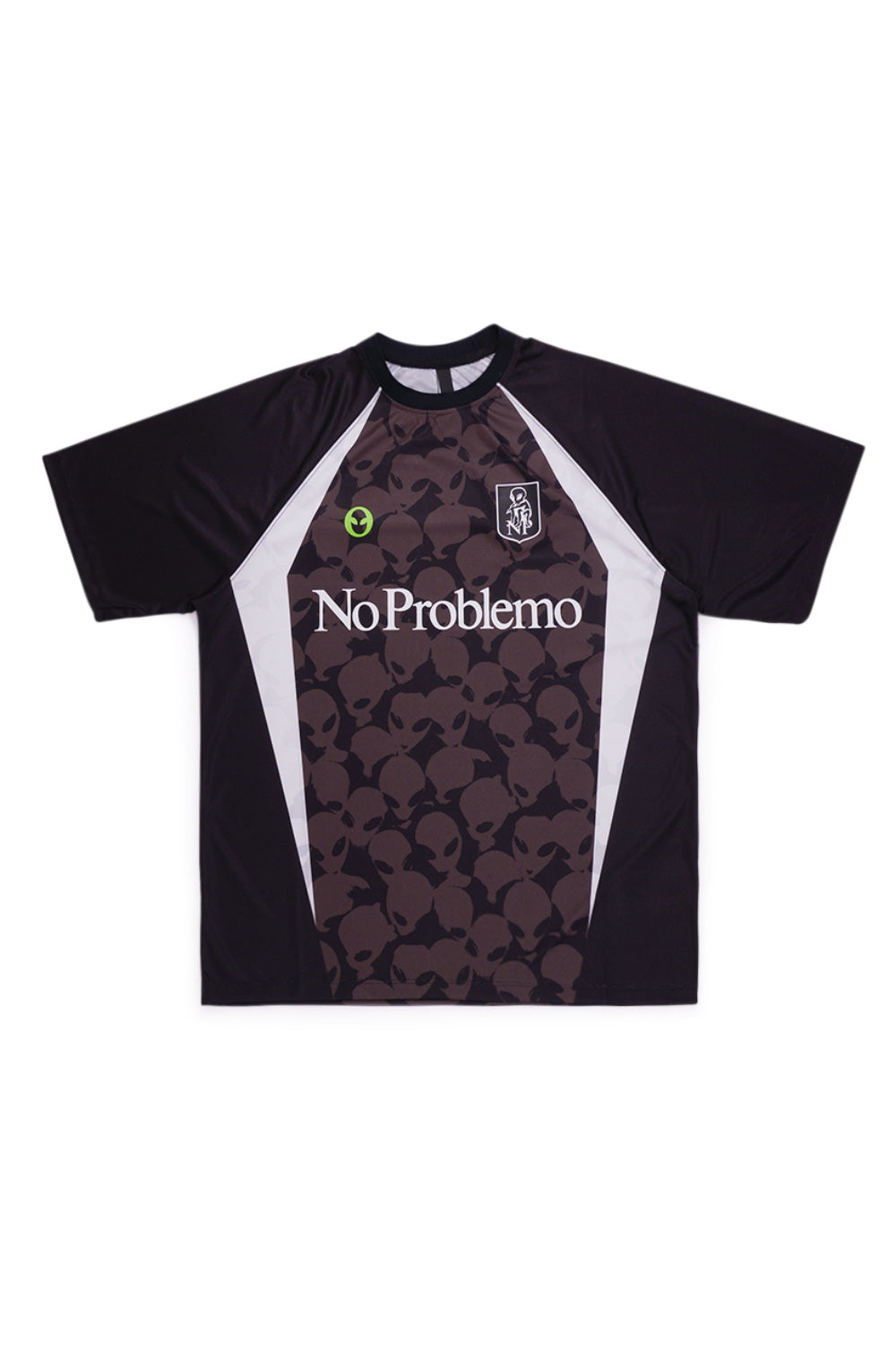 No Problemo Area 51 Football Shirt Black - BONKERS