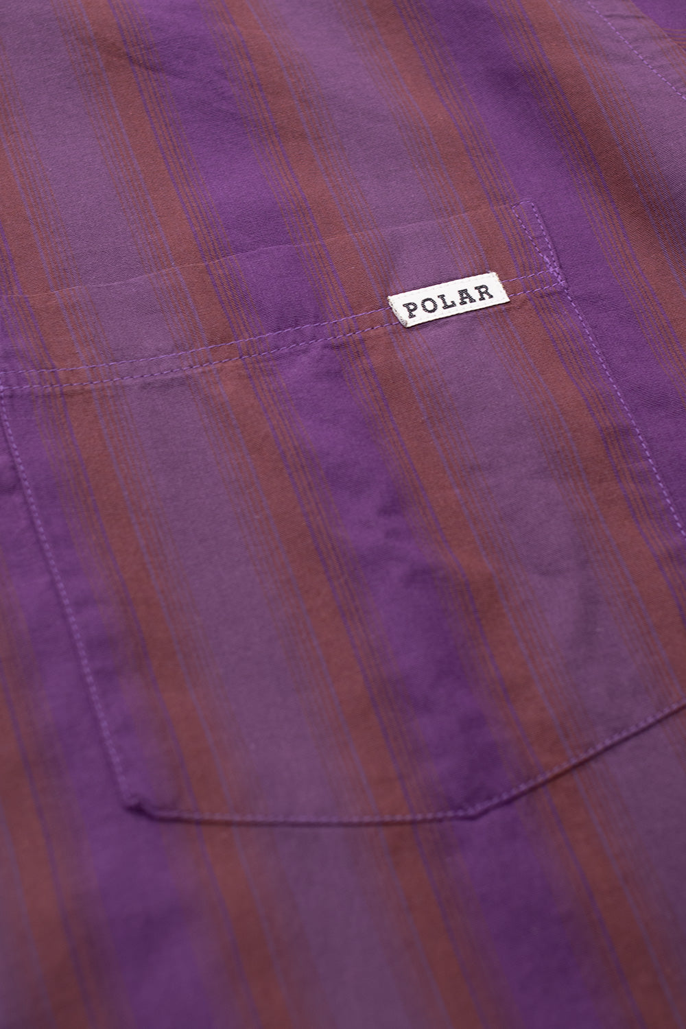 Polar Skate Co. Ben LS Shirt Purple Stripe - BONKERS