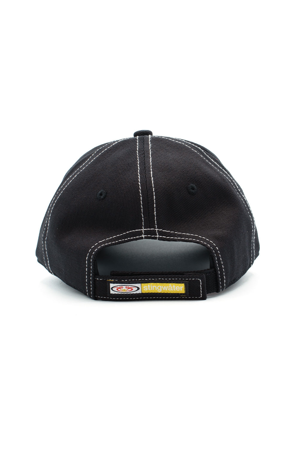 Stingwater Techno Capitalism 6 Panel Cap Black - BONKERS
