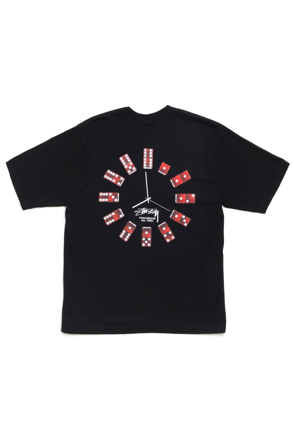 Stüssy Dice Clock T-Shirt Black