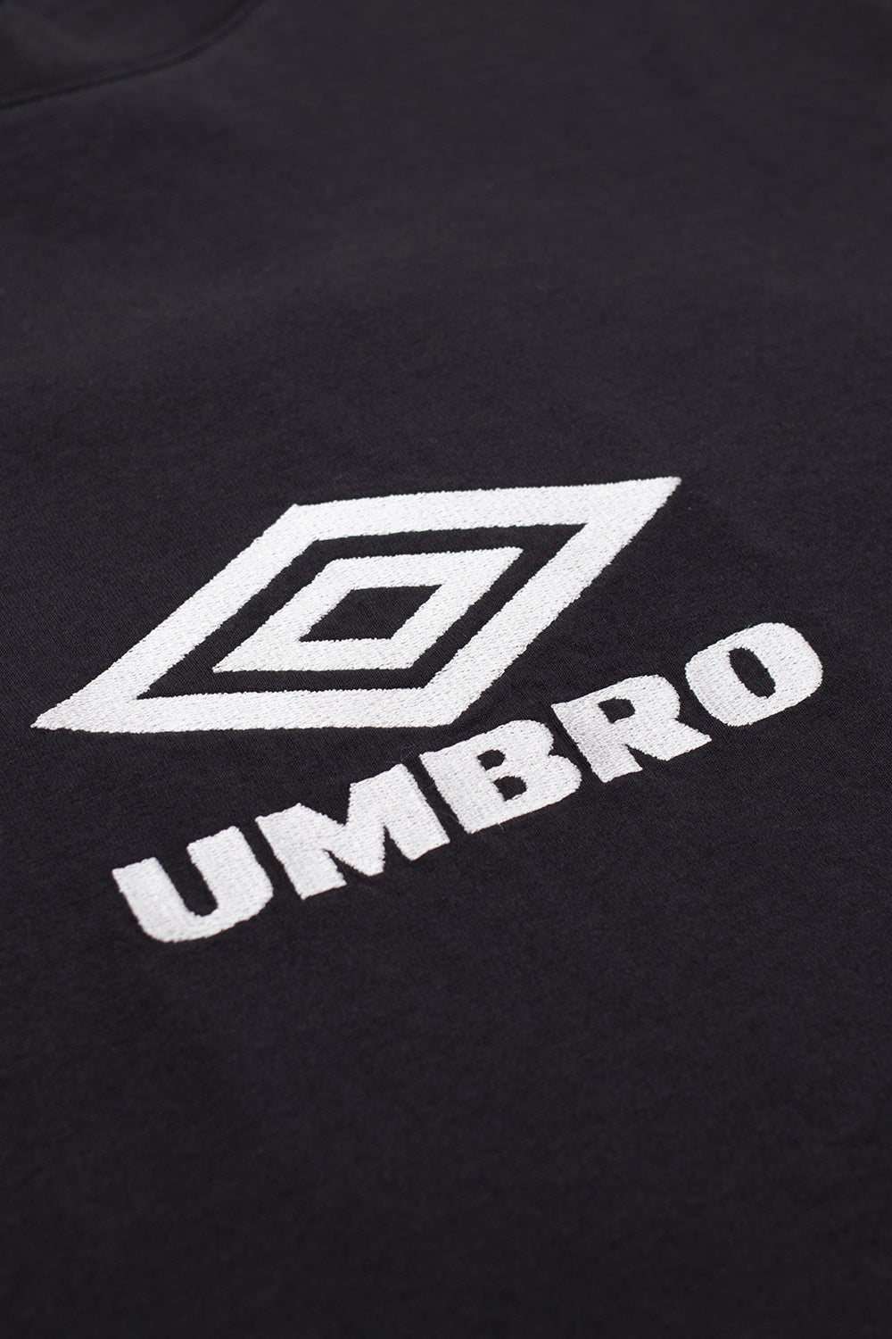 Umbro OG Logo LS Shirt Washed Black - BONKERS