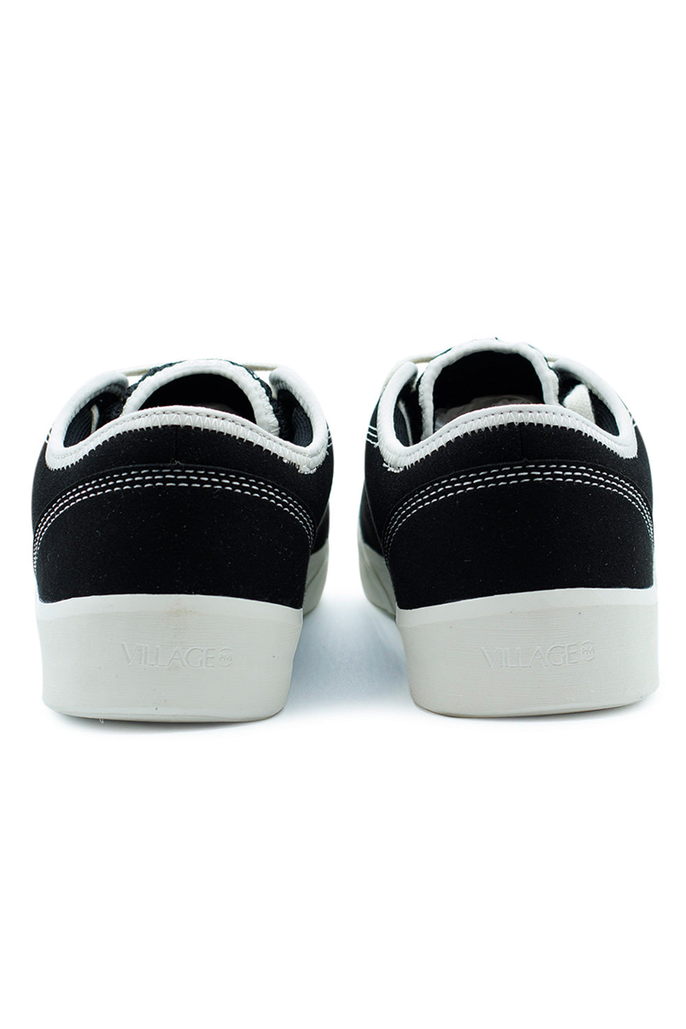 Village PM 1.30PM Shoe Black / Whisper White - BONKERS