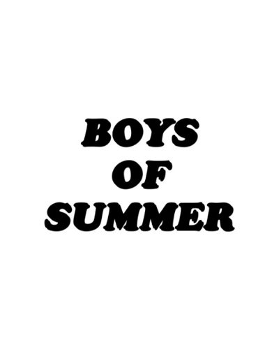 Boys Of Summer