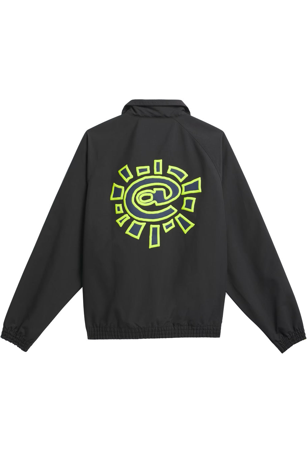 Adidas X Always Do What You Should Do Wind Jacket Black / Semi Solar Slime - BONKERS