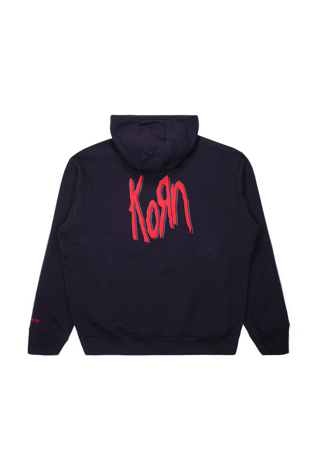 Adidas x Korn Hoodie – Stylischer schwarzer Hoodie mit Korn-Branding und modernen Details, ideal für Streetwear und Musikliebhaber
