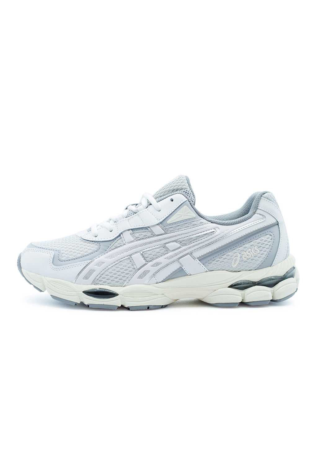 Asics GEL-NYC 2055 Sneaker in Glacier Grey mit Mesh-Leder-Upper und GT-2050-inspirierter Silhouette