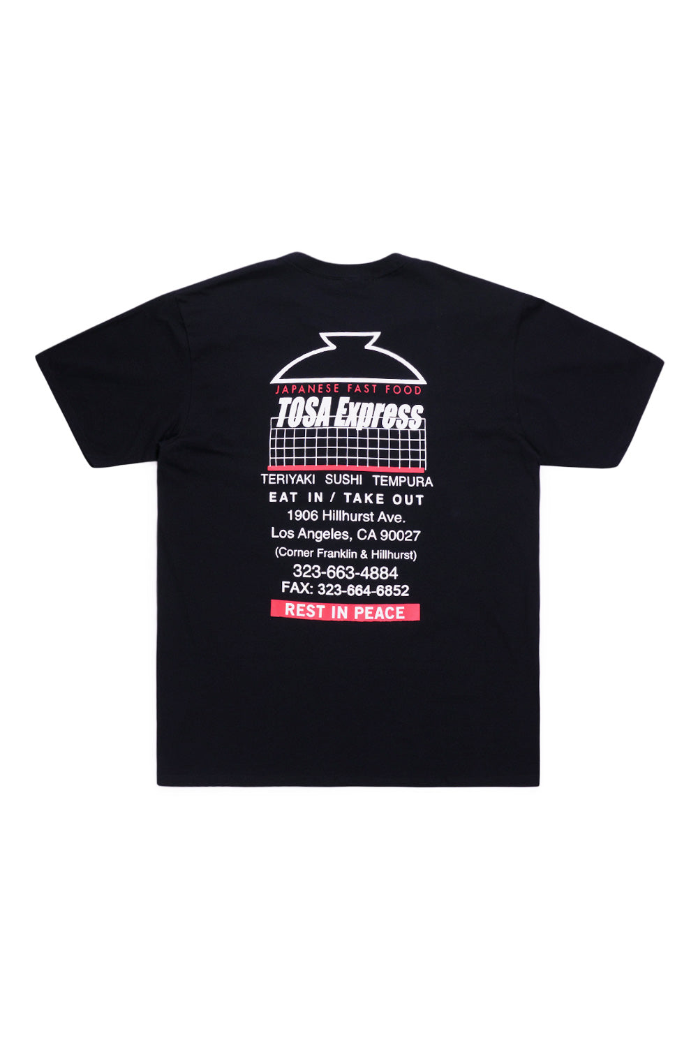 Boys Of Summer Tosa Express T-Shirt Black – Schwarzes T-Shirt mit auffälligem Tosa Express-Print für einen modernen Streetwear-Look