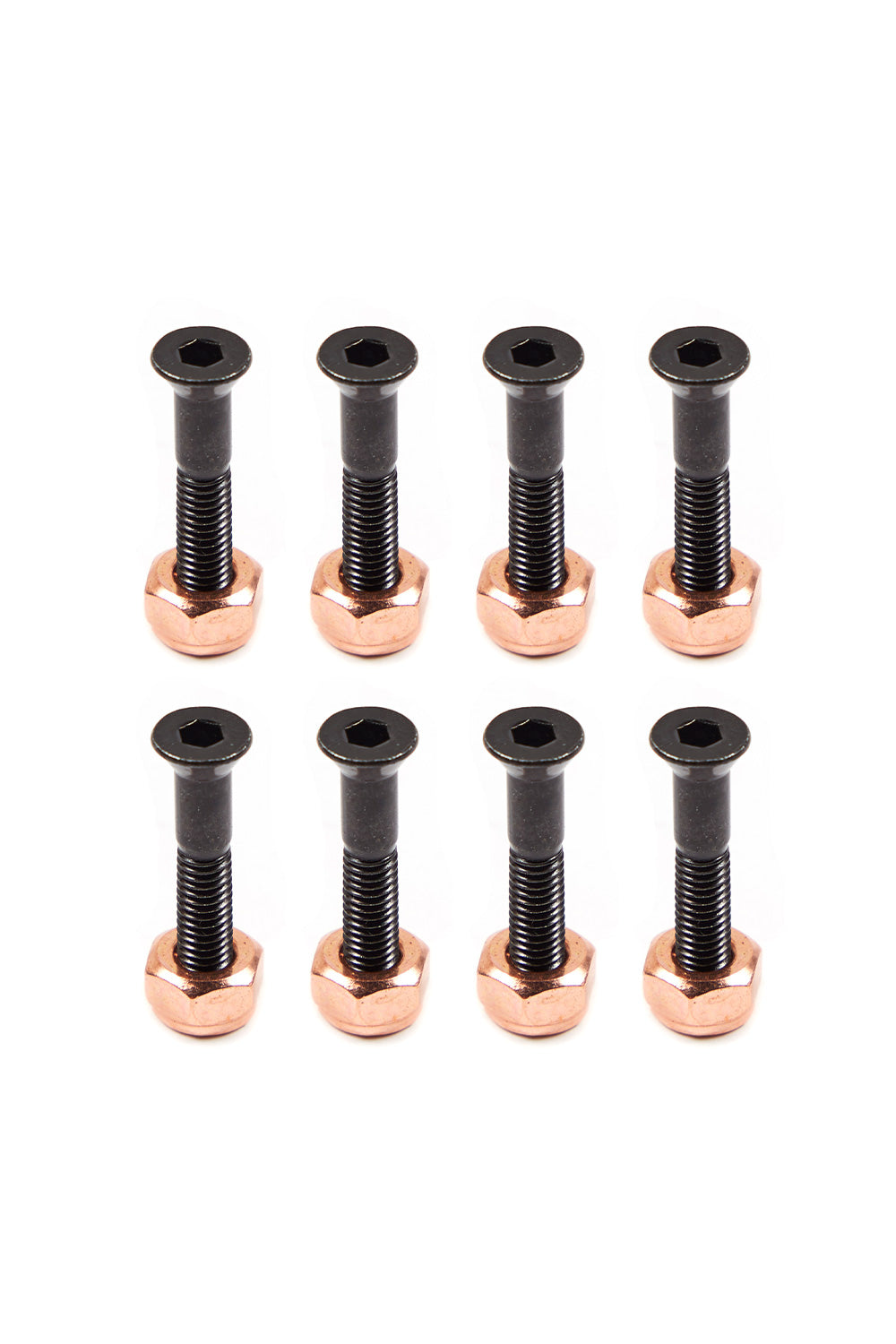 "Bronze 56K Allen Bolts Jet Pack – Hochwertige Skateboard-Schrauben in 1-Zoll-Größe"