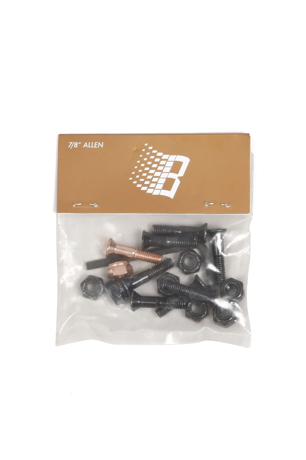 "Bronze 56K OG 7/8″ Allen Bolts – Hochwertige Schrauben für Skateboard-Trucks und Decks"
