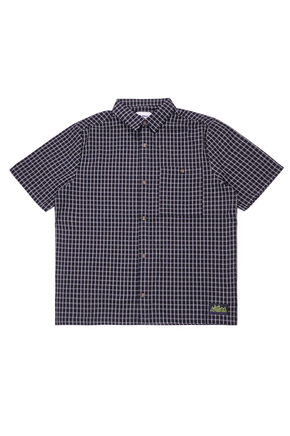 Butter Goods Trail Shirt Black - BONKERS