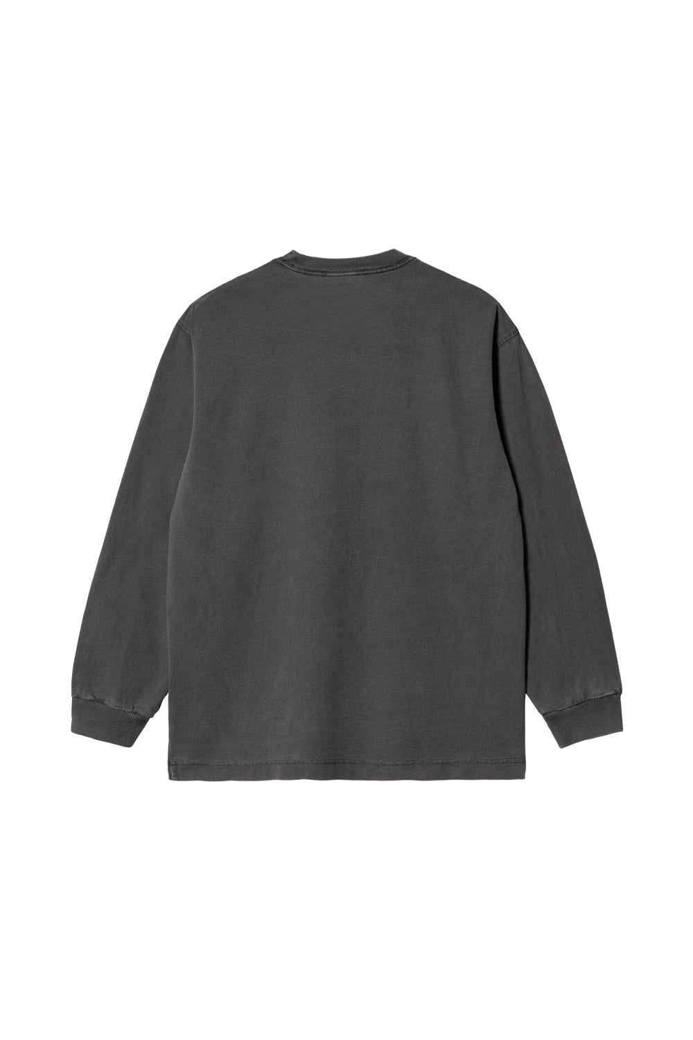 Carhartt WIP Longsleeve Vista T-Shirt Black (Garment Dyed) - BONKERS