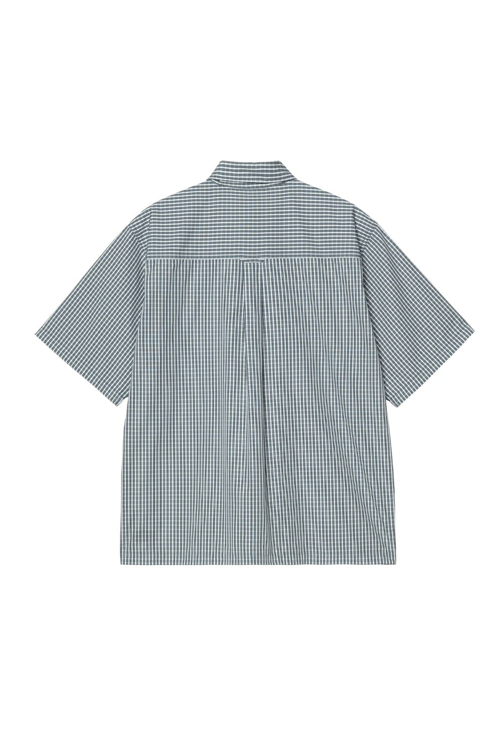 Carhartt WIP S/S Groff Shirt Groff Check / Blue River - BONKERS