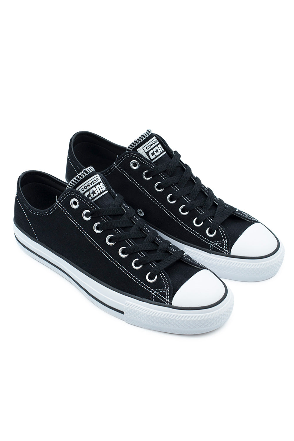 "Schwarze Converse CTAS Pro OX – Vielseitige Skateschuhe im minimalistischen Stil"
