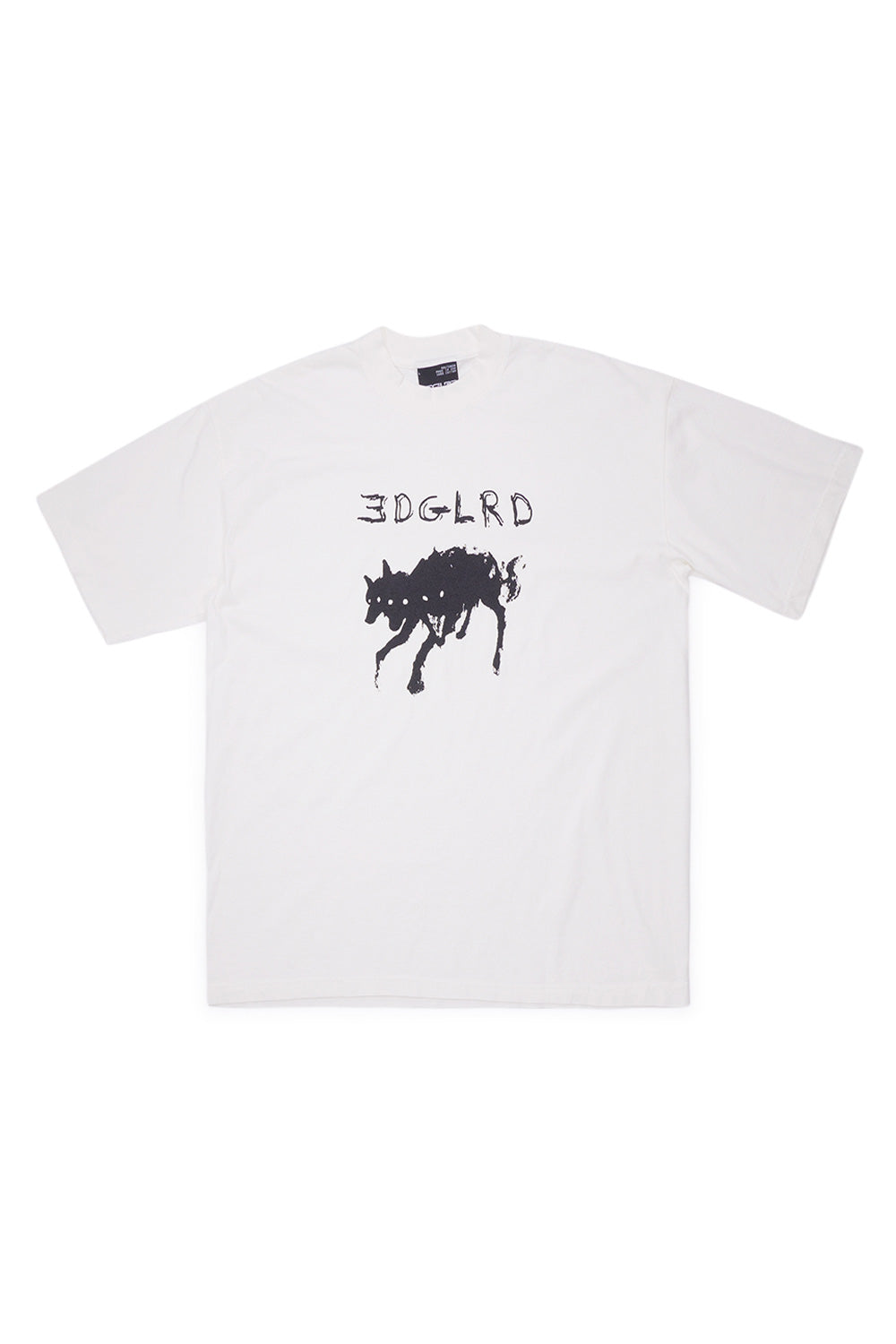 EDGLRD Hound T-Shirt White - BONKERS