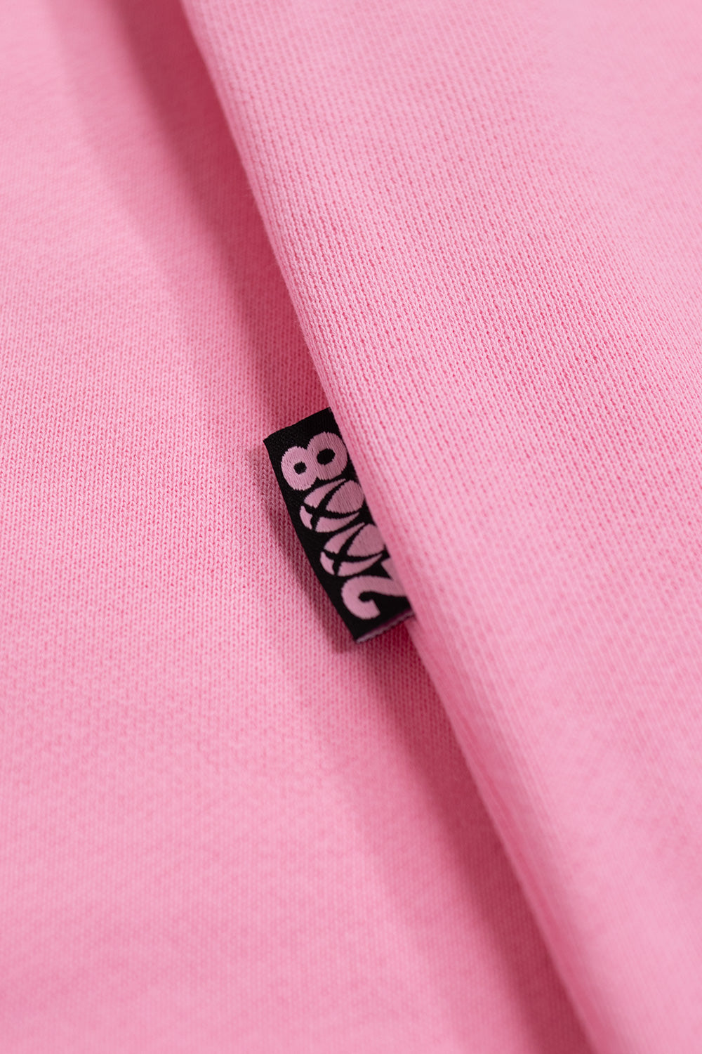 Fuck This Industry 8Cube Zip Up Pink – Rosa Zip-Up-Jacke mit luxuriösem Kunstpelz an der Kapuze und auffälligem Logo