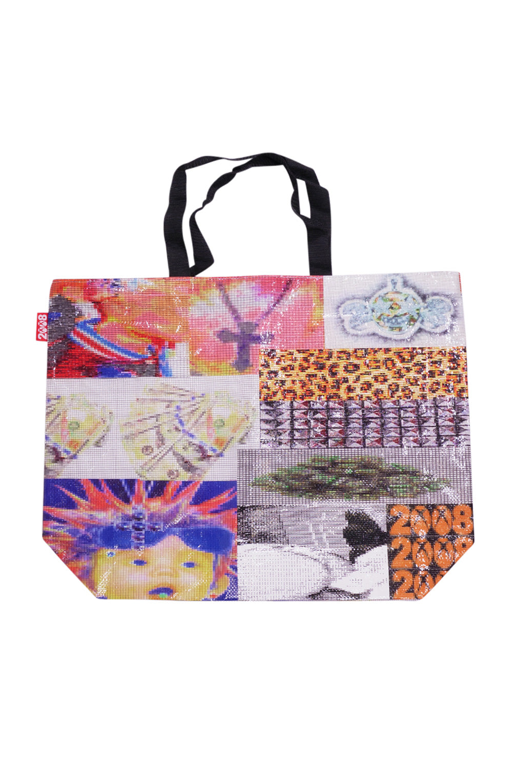 "Fuck This Industry Pixel IKEA Bag – blaue Tragetasche mit einzigartigem Pixel-Design"
