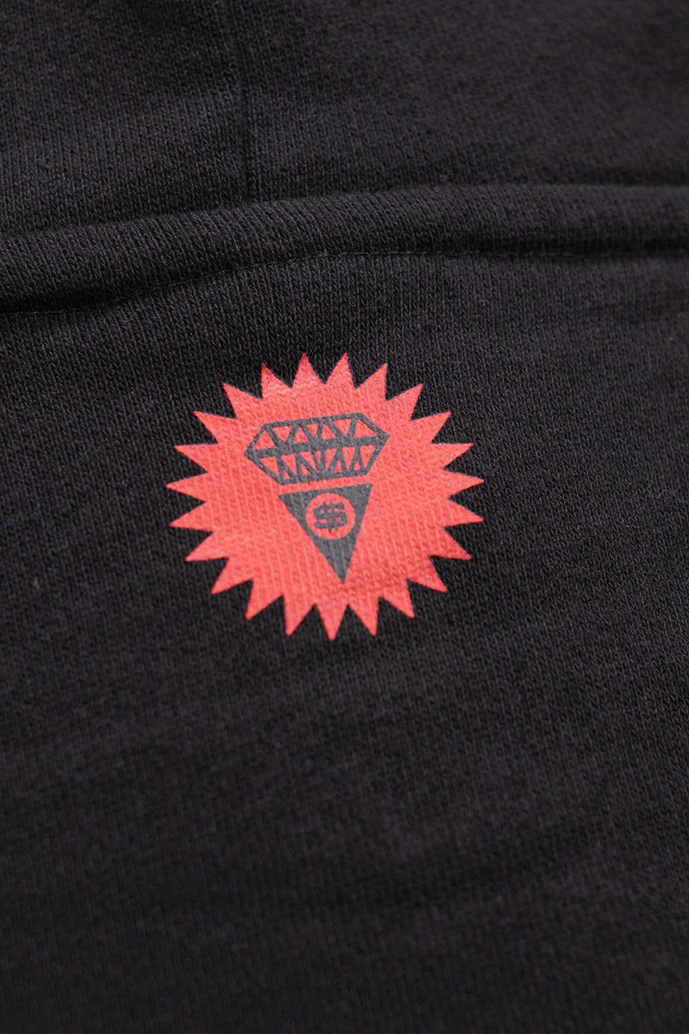 IceCream Rhinestone Cones & Bones Hoodie Black – Premium-Schwarz Hoodie mit edler Strass-Verzierung und ikonischem Cones & Bones-Logo für einen auffälligen Look
