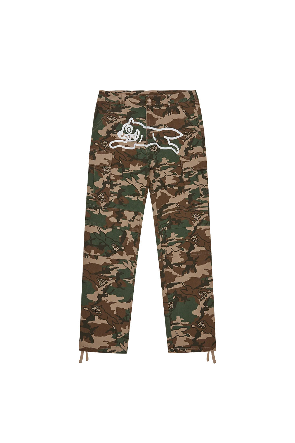 Icecream Running Dog Cargo Pant – Stylische Camouflage-Hose mit Military-Design