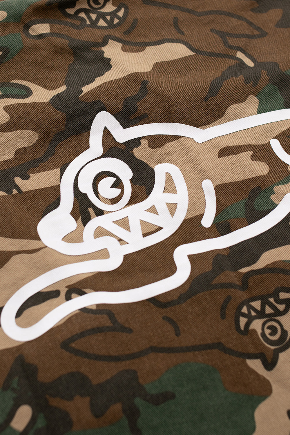 Icecream Camouflage M65 Jacke – Militärinspirierte Jacke mit Running Dog Logo