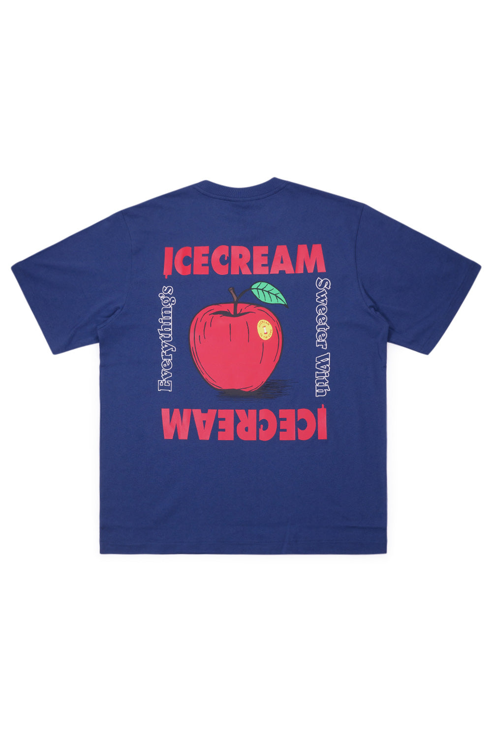 IceCream To The Core Pocket T-Shirt Navy - BONKERS