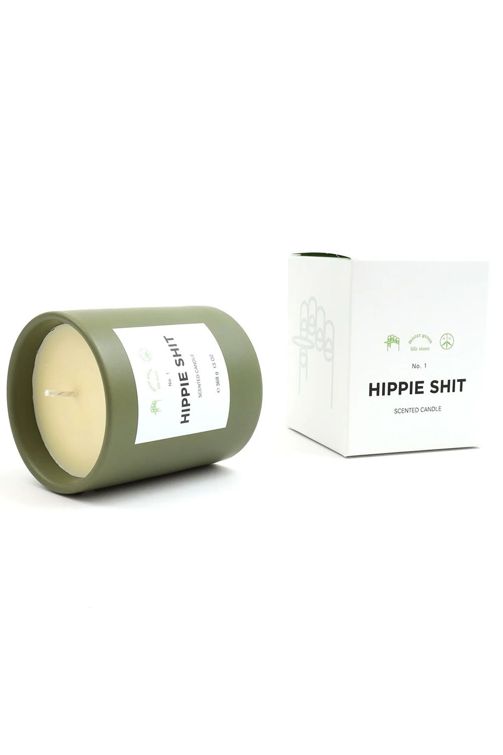 Mister Green Fragrance No. 1 Hippie Shit Candle - BONKERS