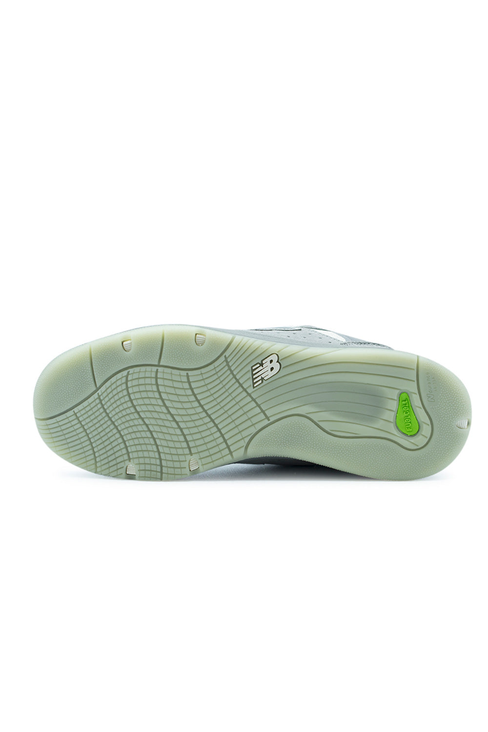 bottom sole New Balance Numeric Tiago Lemos 1010 featuring advanced traction pattern, durable rubber compound and optimized grip for consistent skateboard control