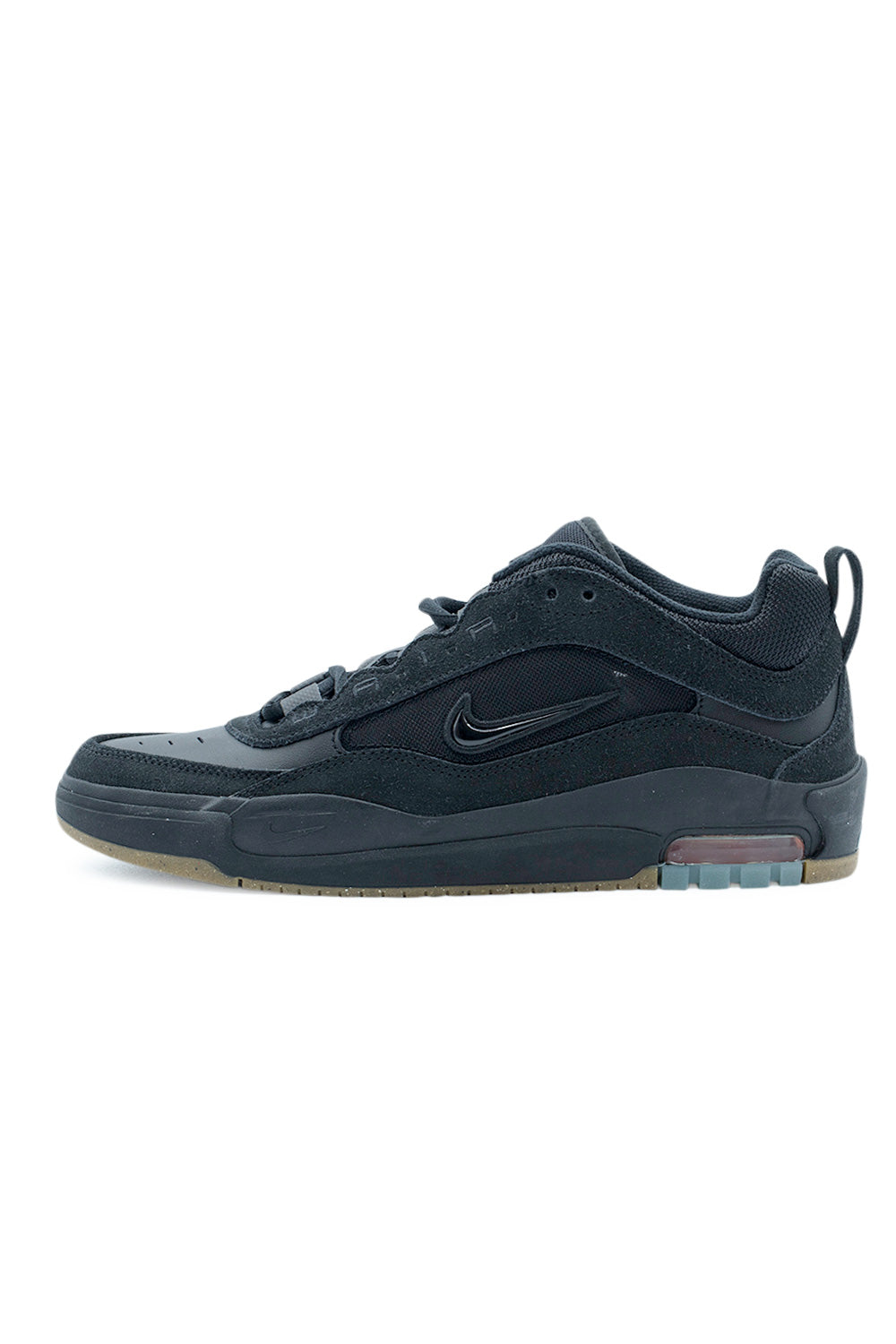 Nike SB Air Max Ishod Schuh in Black/Black/Anthracite – Ein hochwertiger Skate-Schuh mit Air Max Dämpfung für maximalen Komfort.
