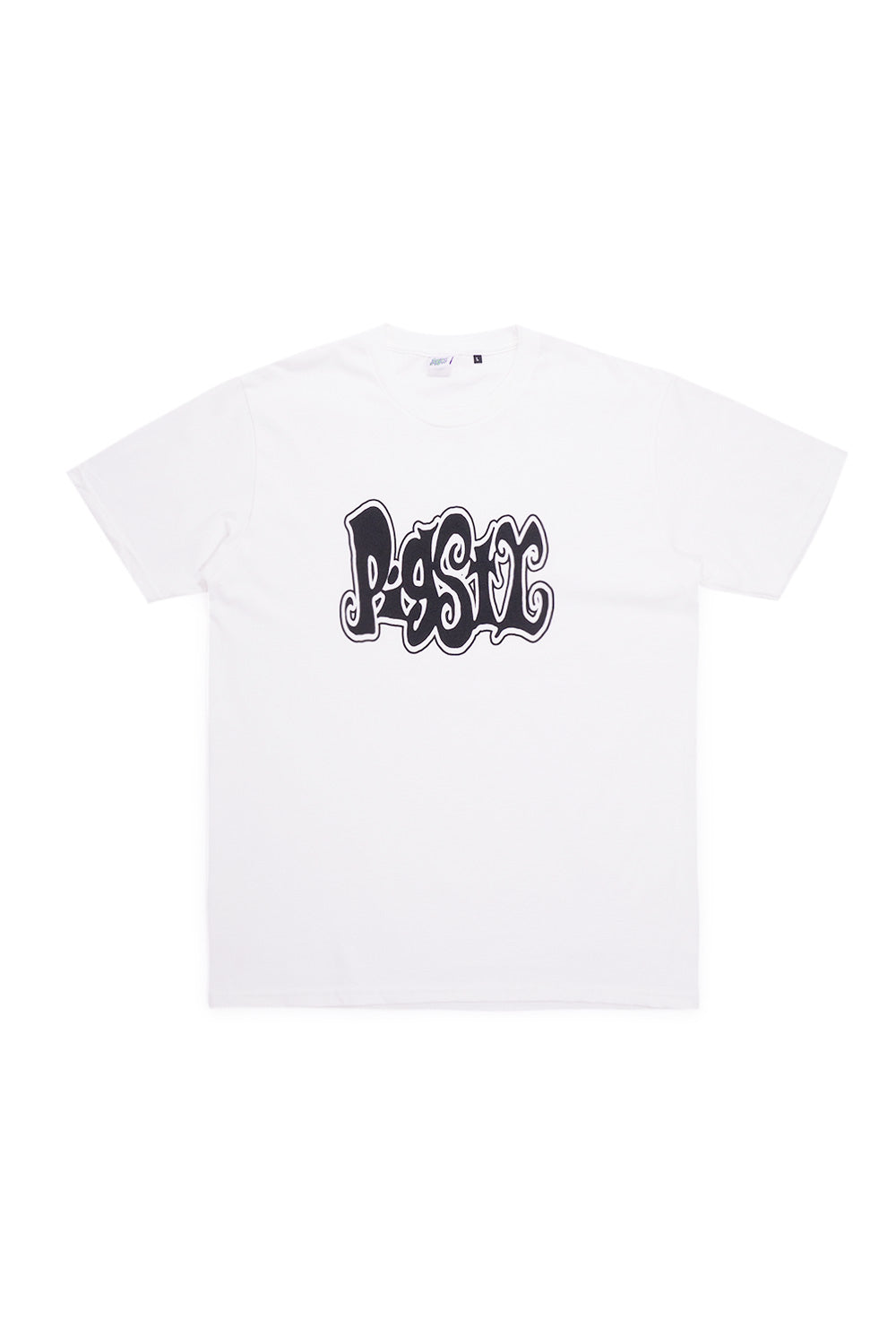 Pigsty Logo T-Shirt White – Weißes T-Shirt mit auffälligem Pigsty-Logo für einen trendigen und modernen Streetwear-Look.

