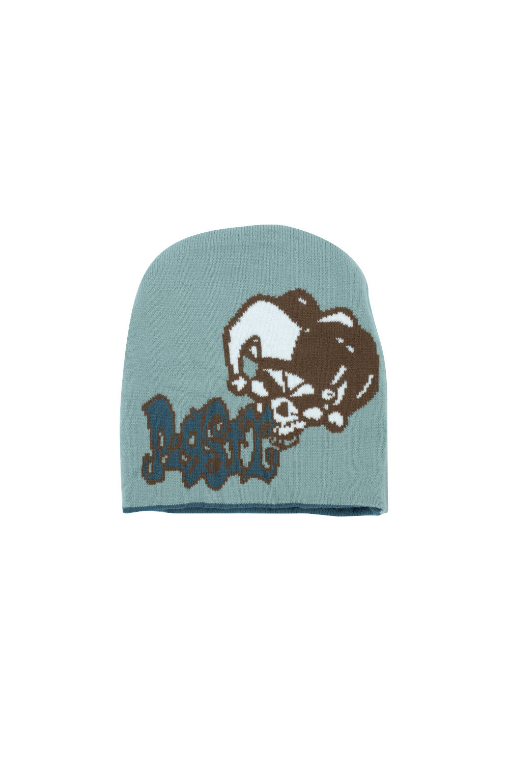 Pigsty Reversible Jester Beanie Blue – Blaues Beanie mit kreativem Design, das sich wendbar tragen lässt, für vielseitige Stylingmöglichkeiten in der Wintermode.
