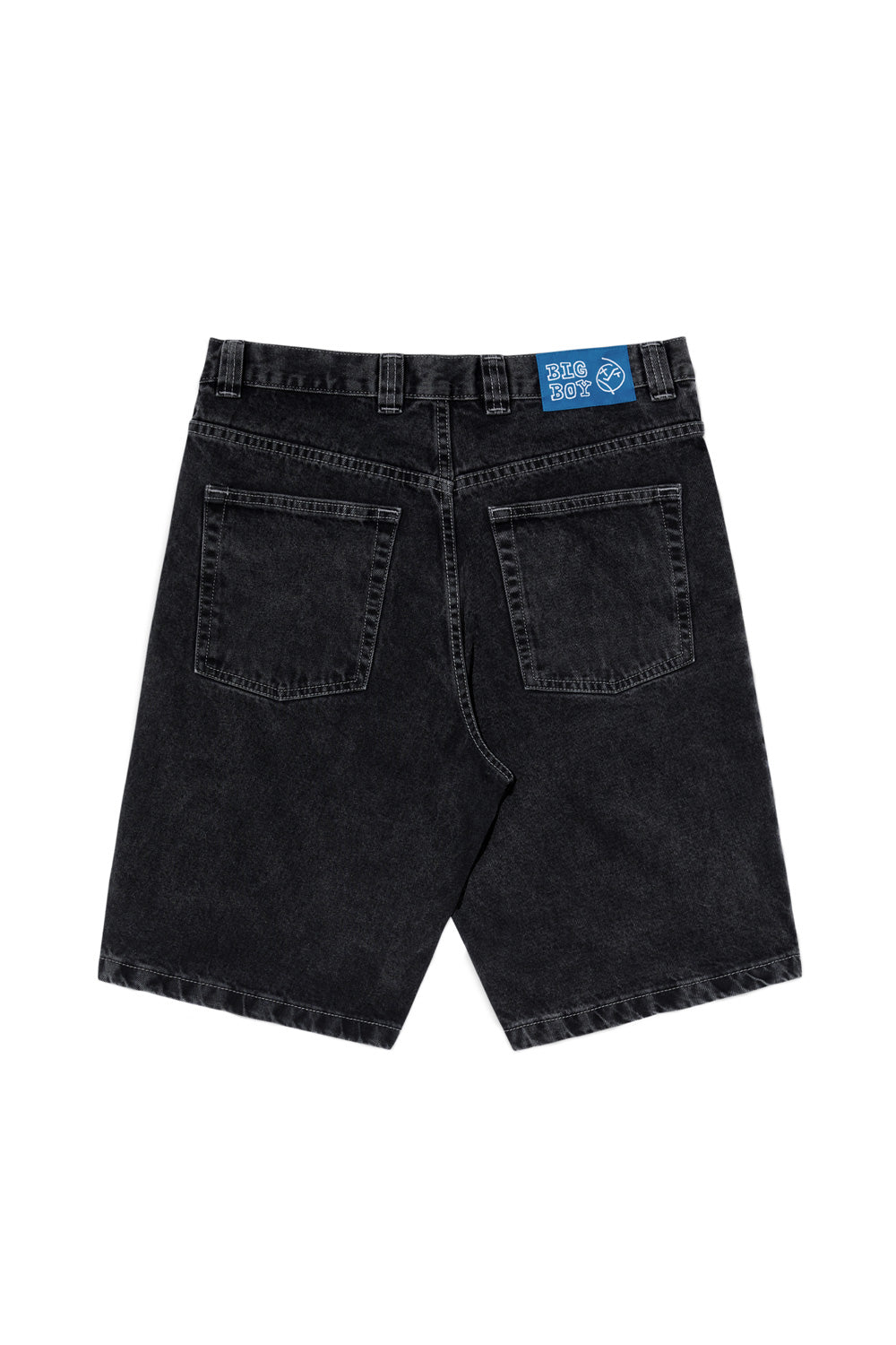 Polar Skate Co. Big Boy Shorts Silver Black – weite Skater-Shorts im Baggy-Fit mit markanter Silber-Schwarz-Waschung