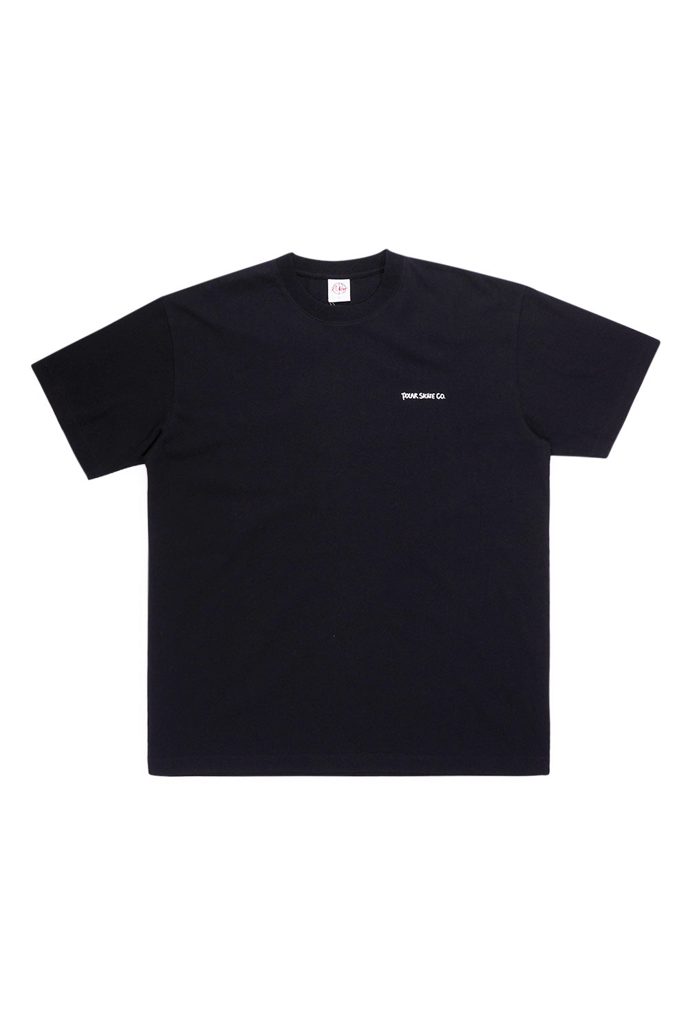 Polar Dual Living T-Shirt Black – Locker geschnittenes Skateboard T-Shirt aus 100 % Baumwolle