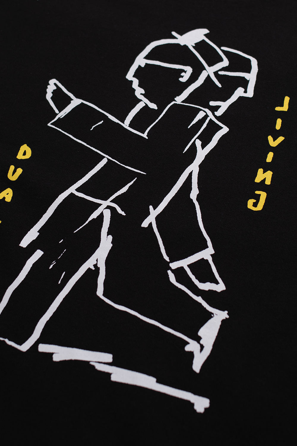 Polar Skate Co. Dual Living T-Shirt in Schwarz – Streetwear-Style mit künstlerischem Print