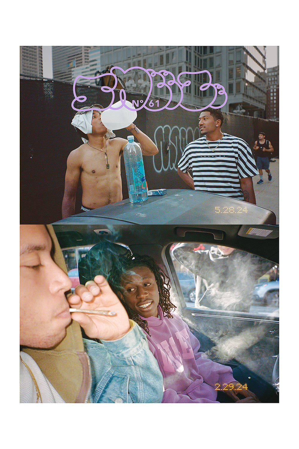 Sneeze Mag Violet! Ausgabe 60 – Limitierte Print-Ausgabe mit kreativen Künstler-Features und hochwertigen Fotografien aus der Skate-Kultur
